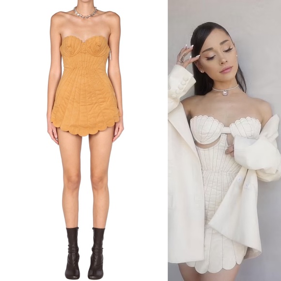 GCDS Seashell Strapless Dress - Picture 6 of 7